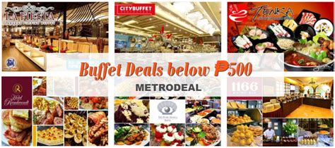 metrodeal buffet promo.